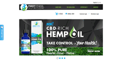 Desktop Screenshot of firstfitness.com